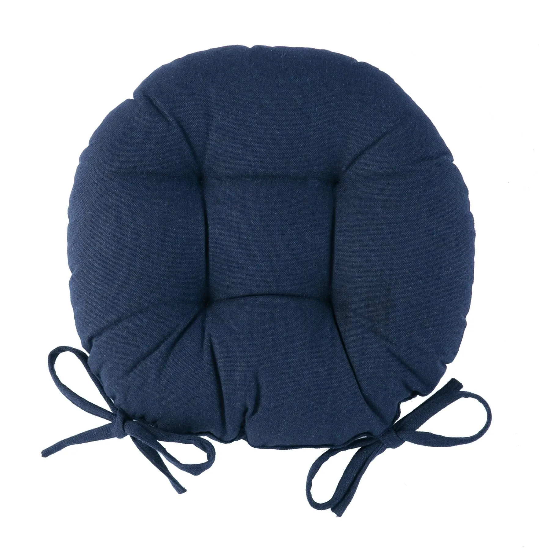 40cm Round Cotton Garden Seat Pad - By Harbour Housewares