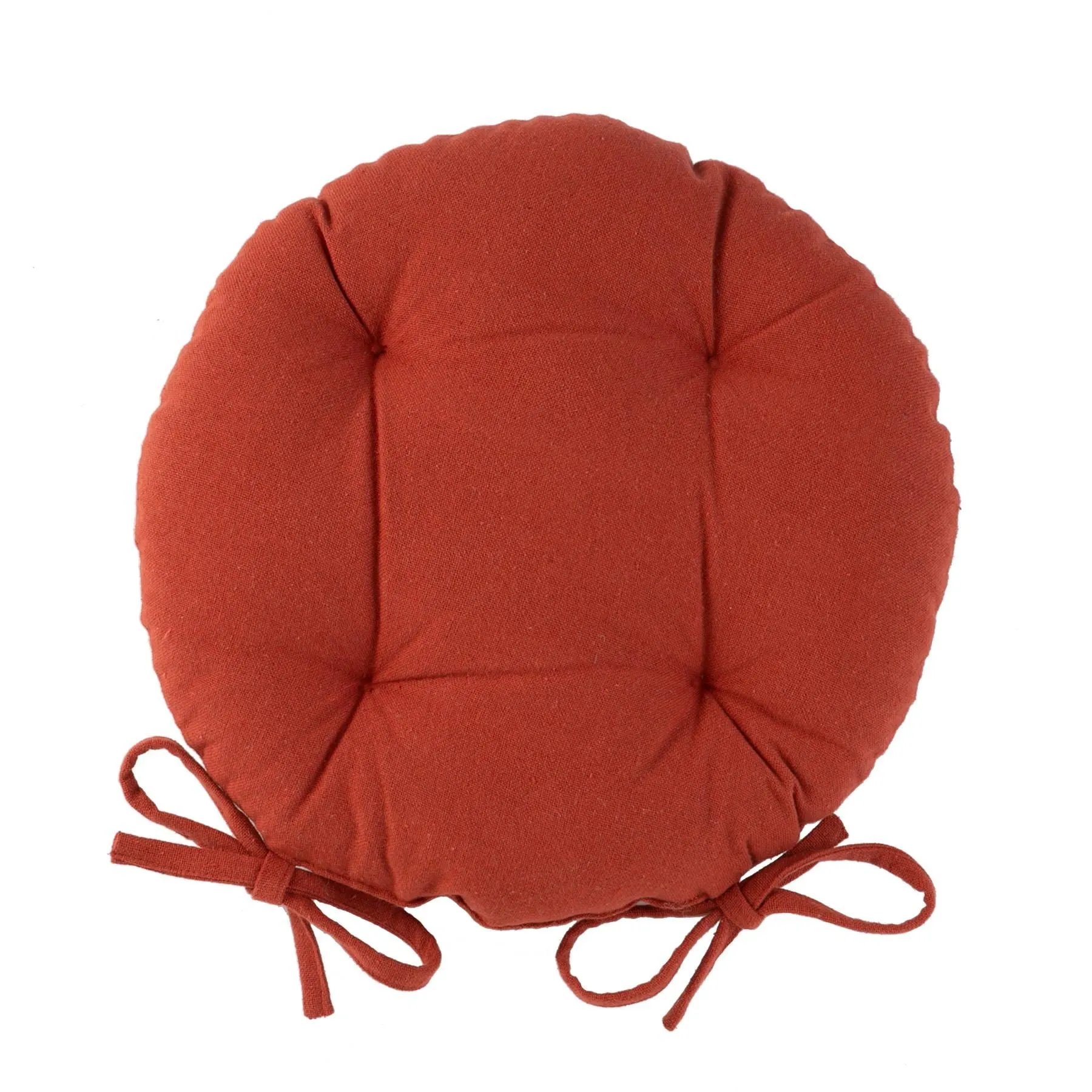 40cm Round Cotton Garden Seat Pad - By Harbour Housewares