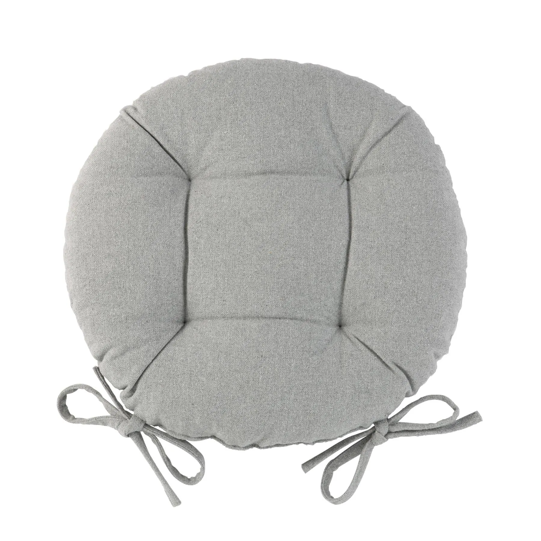 40cm Round Cotton Garden Seat Pad - By Harbour Housewares