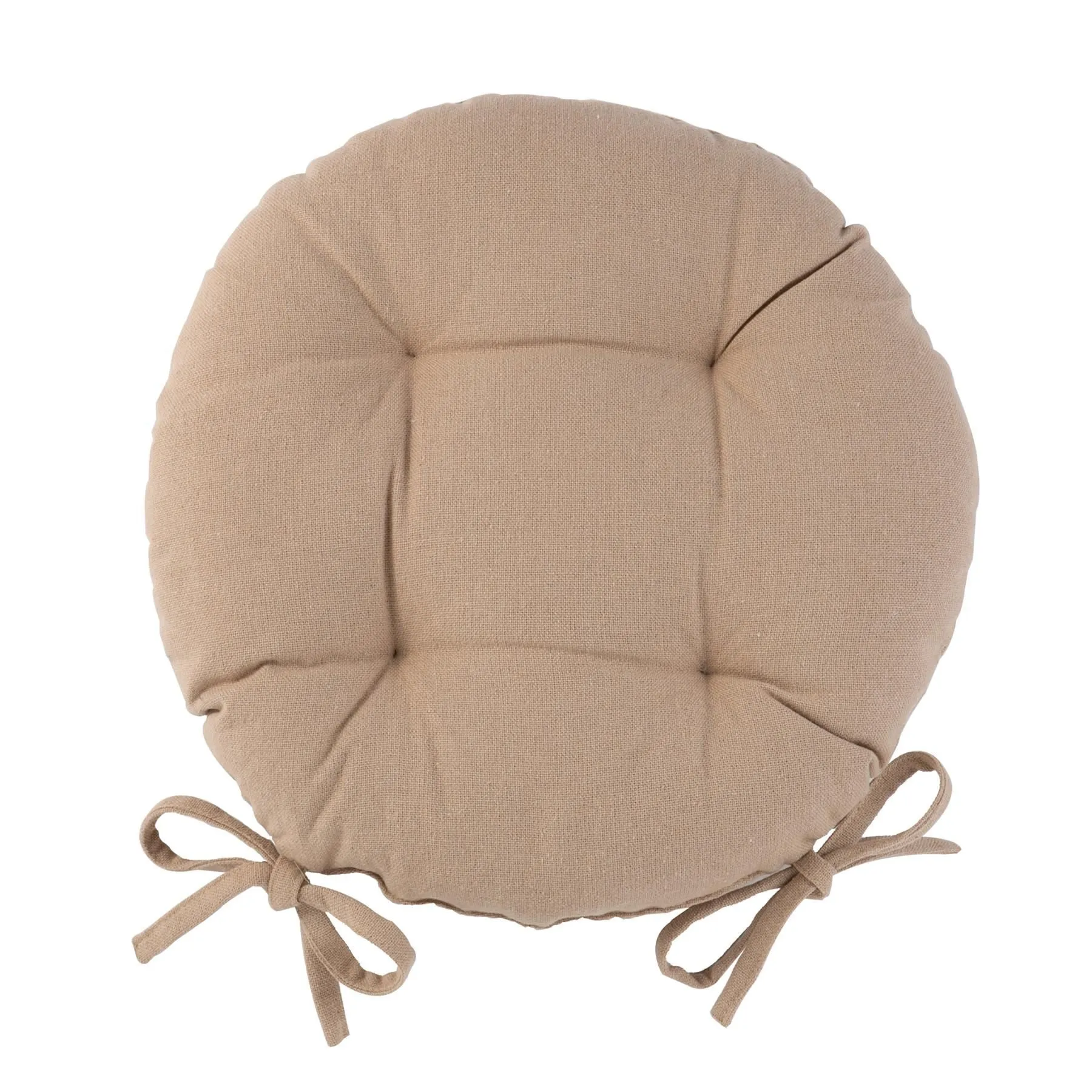 40cm Round Cotton Garden Seat Pad - By Harbour Housewares