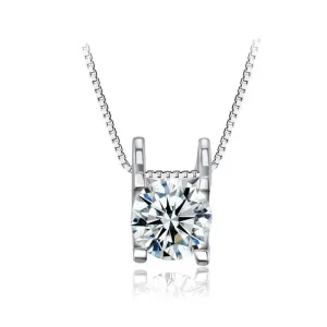 925 Sterling Silver Necklace & Pendant for women- Stylish Zirconia Choker