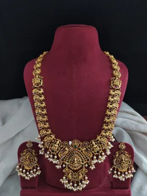 Antique Lakshmi Long Haram Set