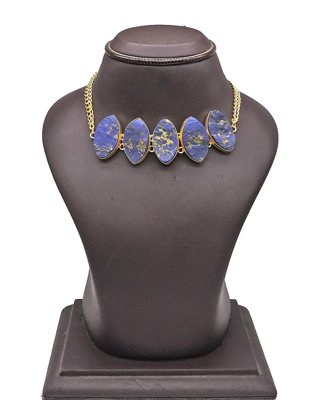 Blue Bhatti Necklace