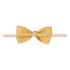 Bowtie Nylon Bow - Marigold