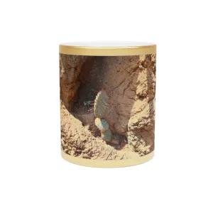 Cactus Metallic Mug (Silver / Gold)