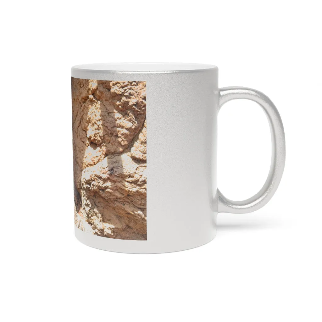 Cactus Metallic Mug (Silver / Gold)