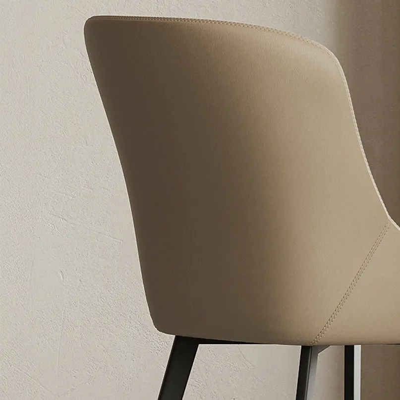 CADEN Contemporary Soft Leathaire Dining Chair