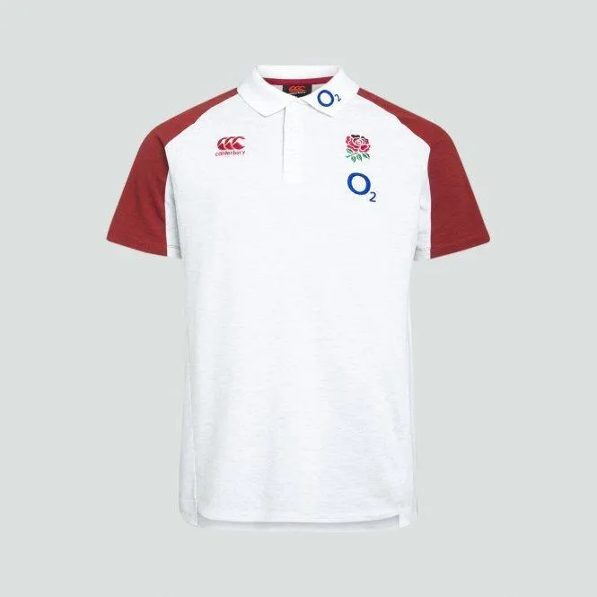 Canterbury England Vapodri Polo Bright White Adults