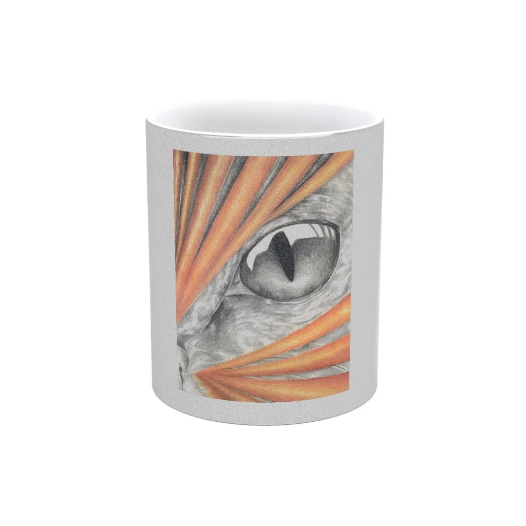 Cat Ray's Metallic Mug (Silver / Gold)