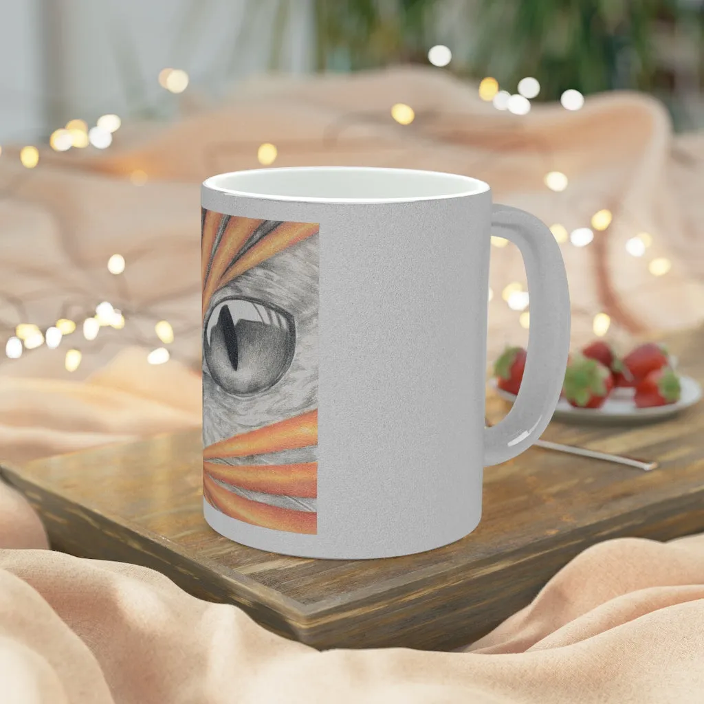 Cat Ray's Metallic Mug (Silver / Gold)