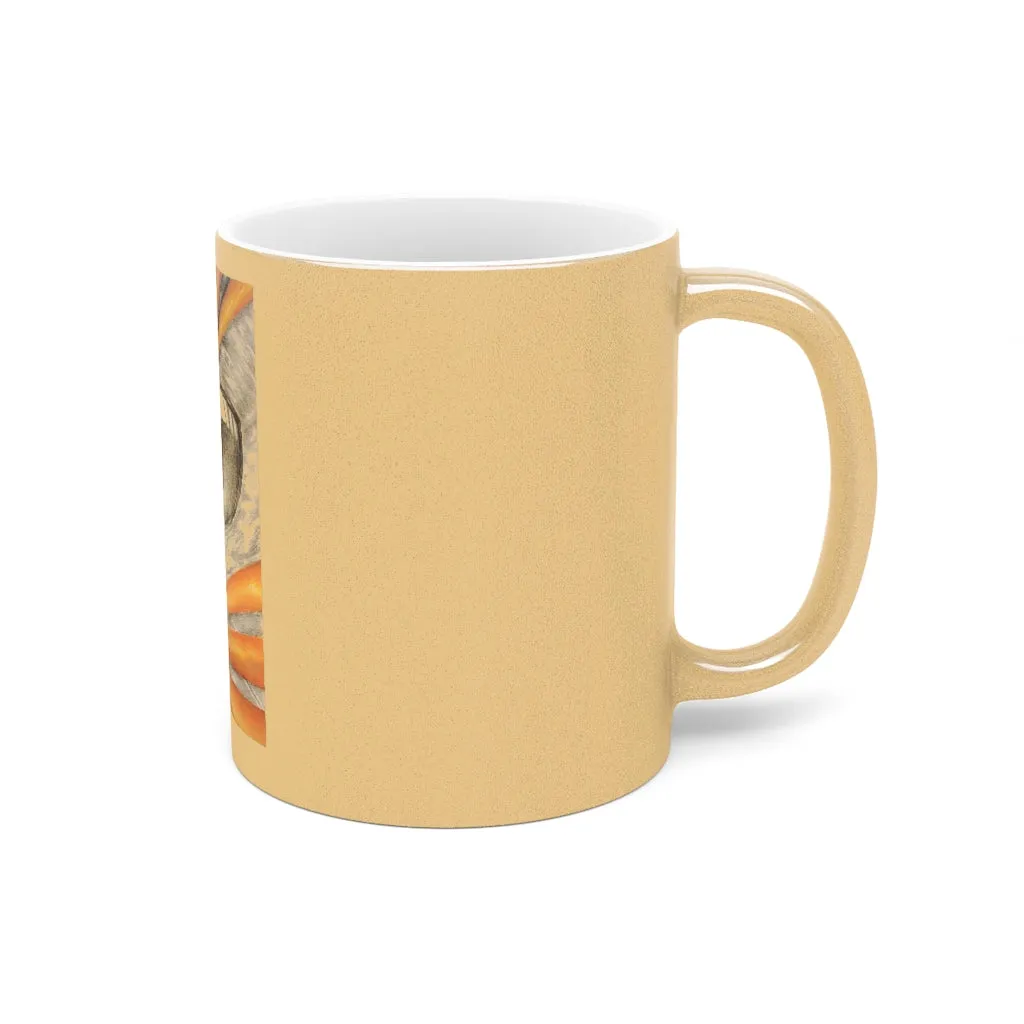 Cat Ray's Metallic Mug (Silver / Gold)