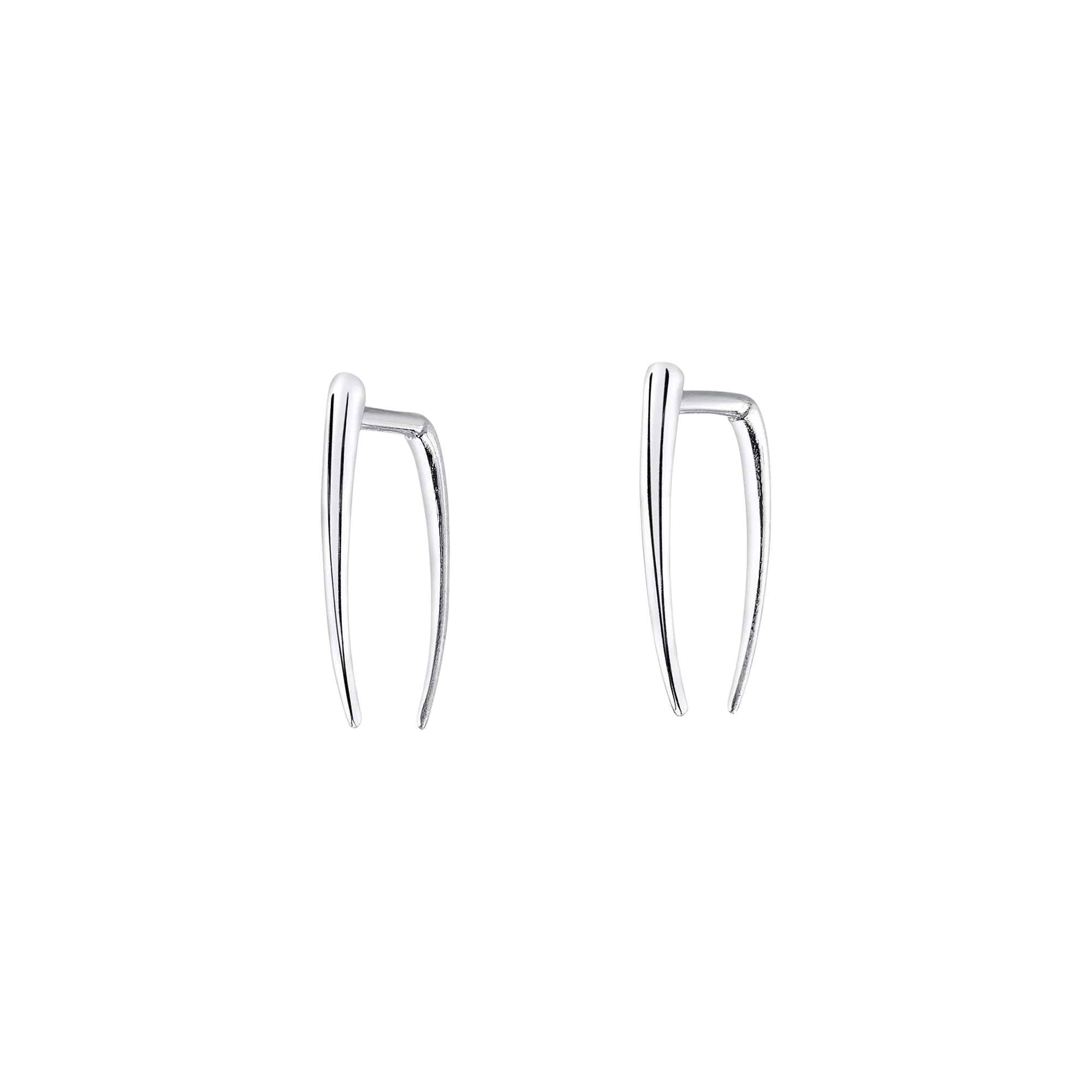 Classic Infinite Tusk Earrings