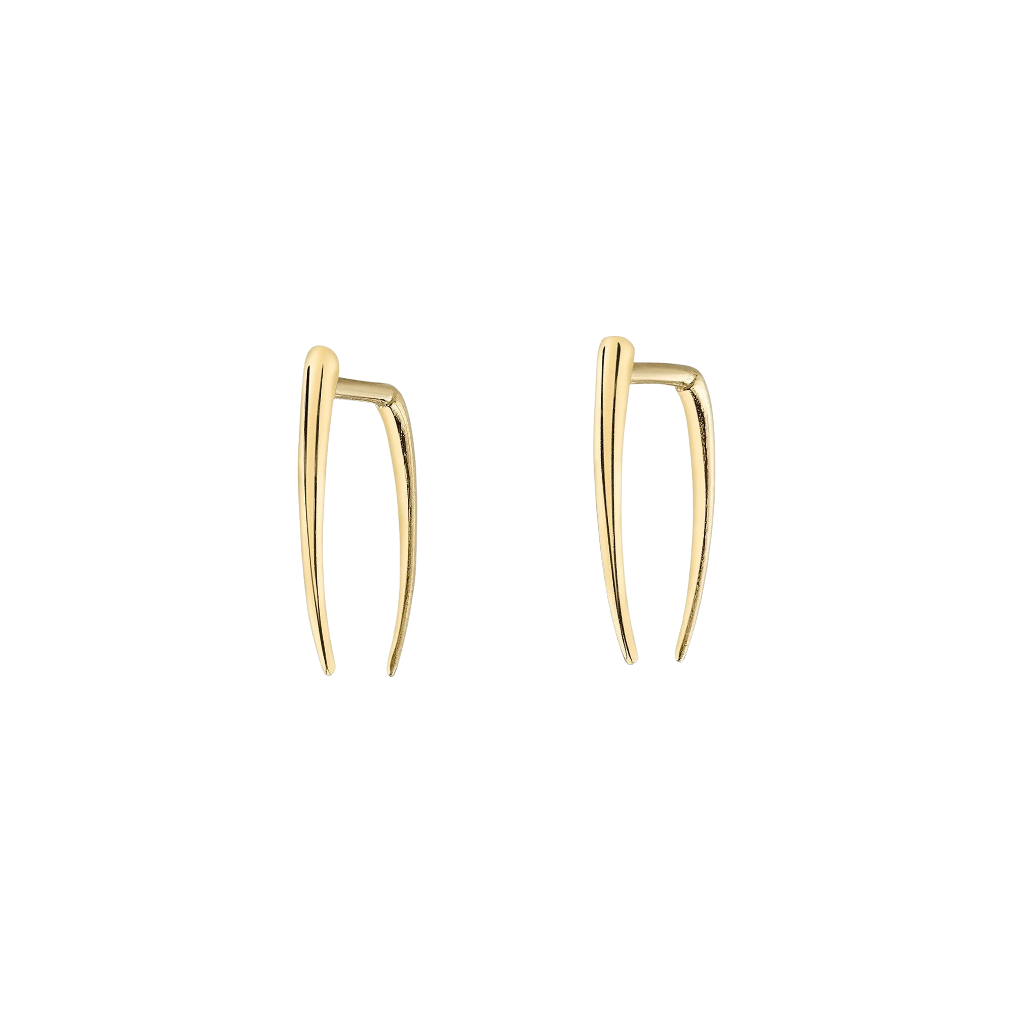 Classic Infinite Tusk Earrings