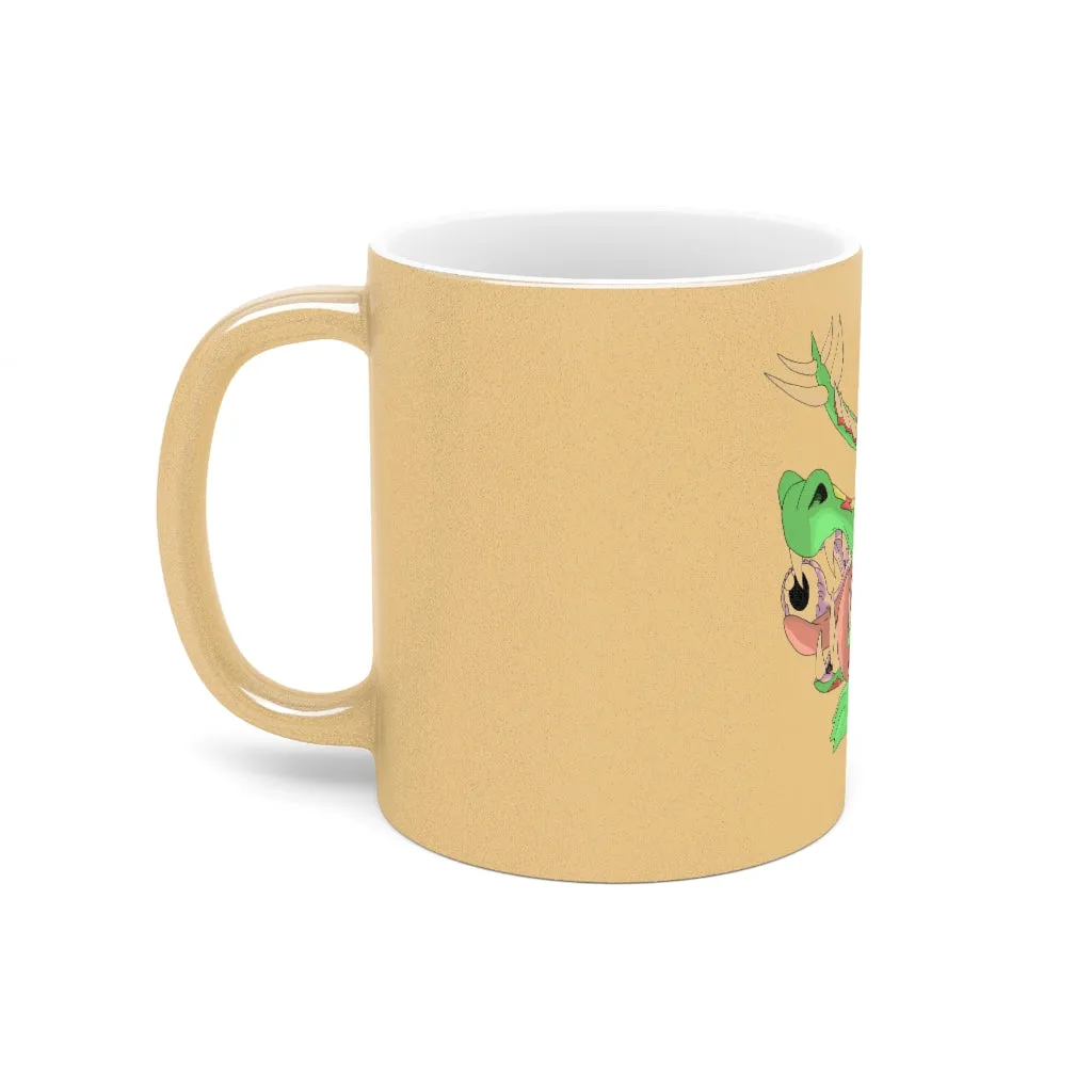 Crawnawsome Metallic Mug (Silver / Gold)