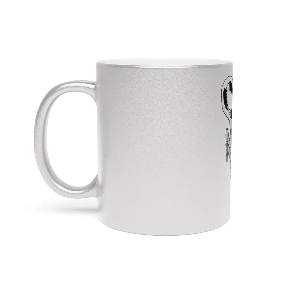 Dragon Metallic Mug (Silver / Gold)