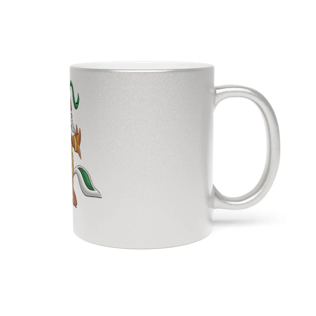 Drillbug Metallic Mug (Silver / Gold)