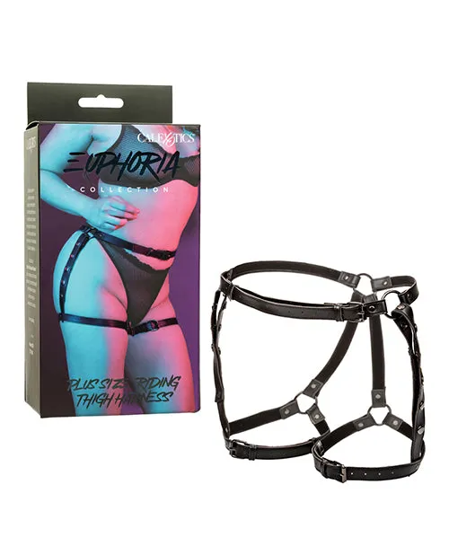 Euphoria Collection Plus-Size Riding Thigh Harness