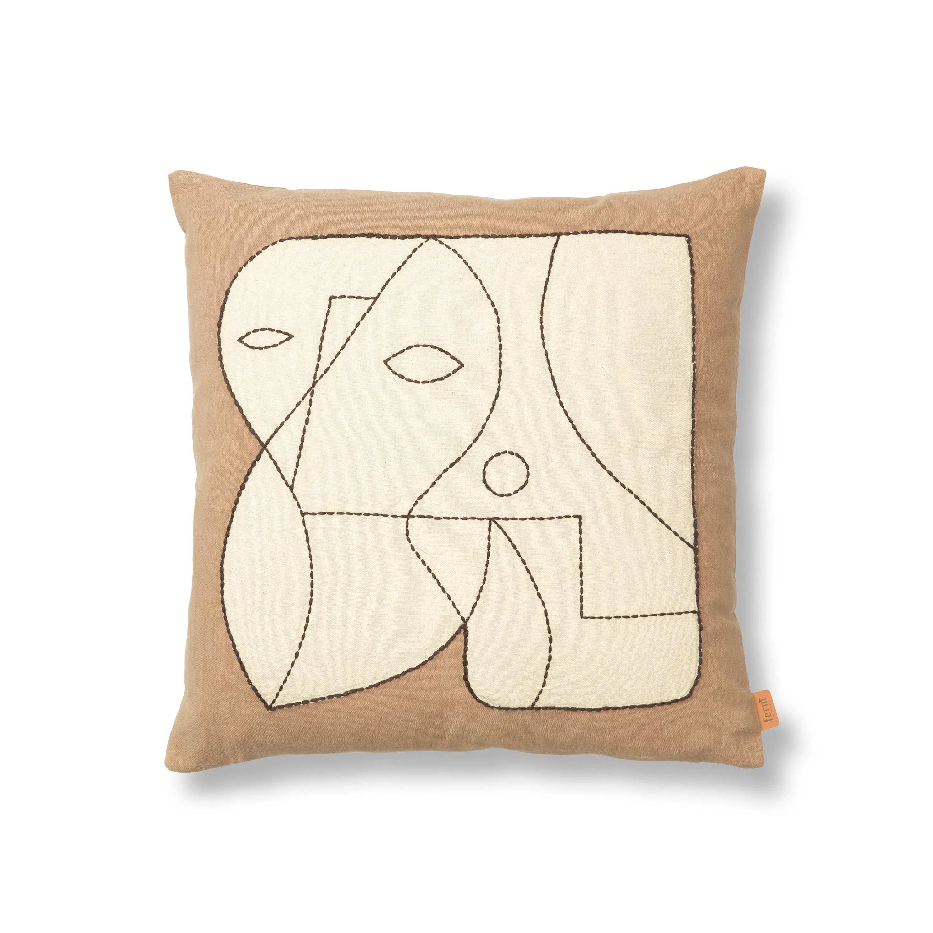 Figure Throw Pillow