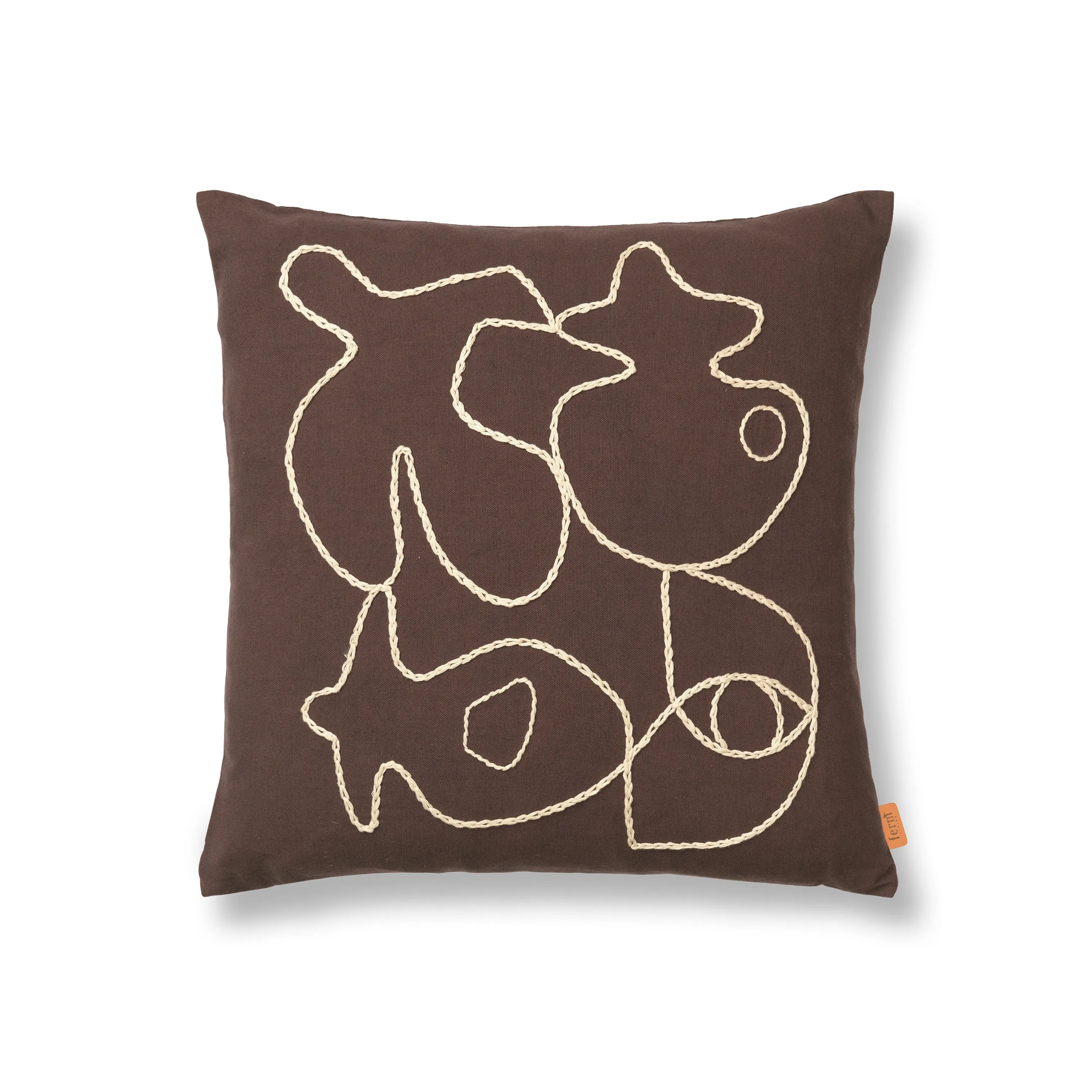 Figure Throw Pillow