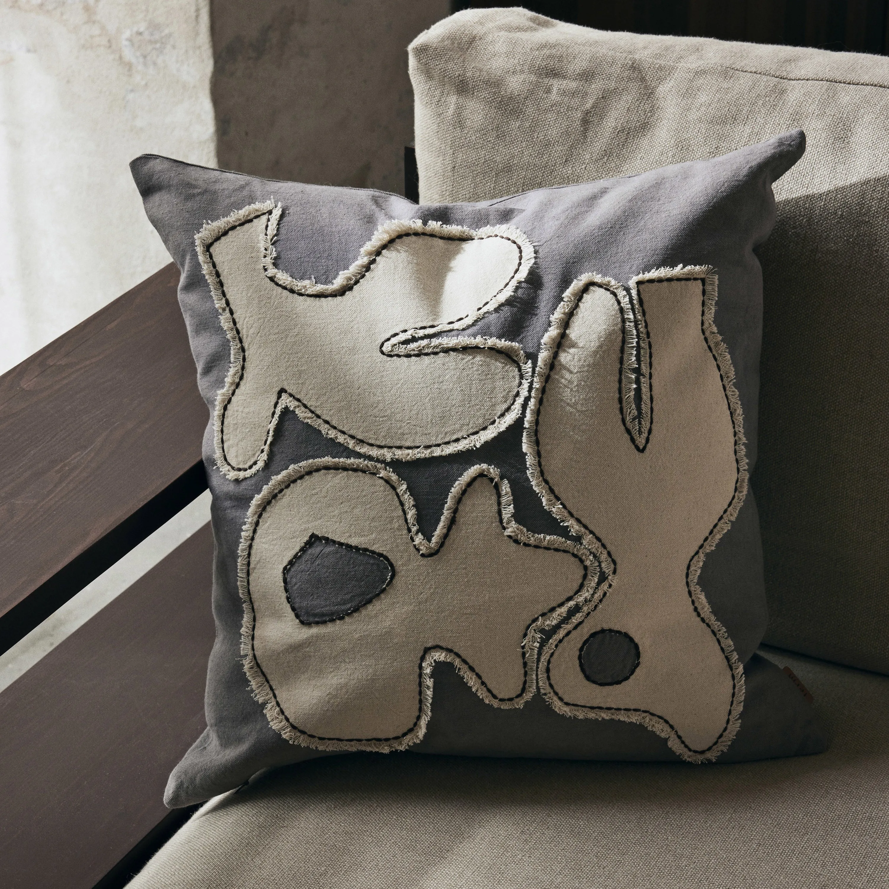 Figure Throw Pillow