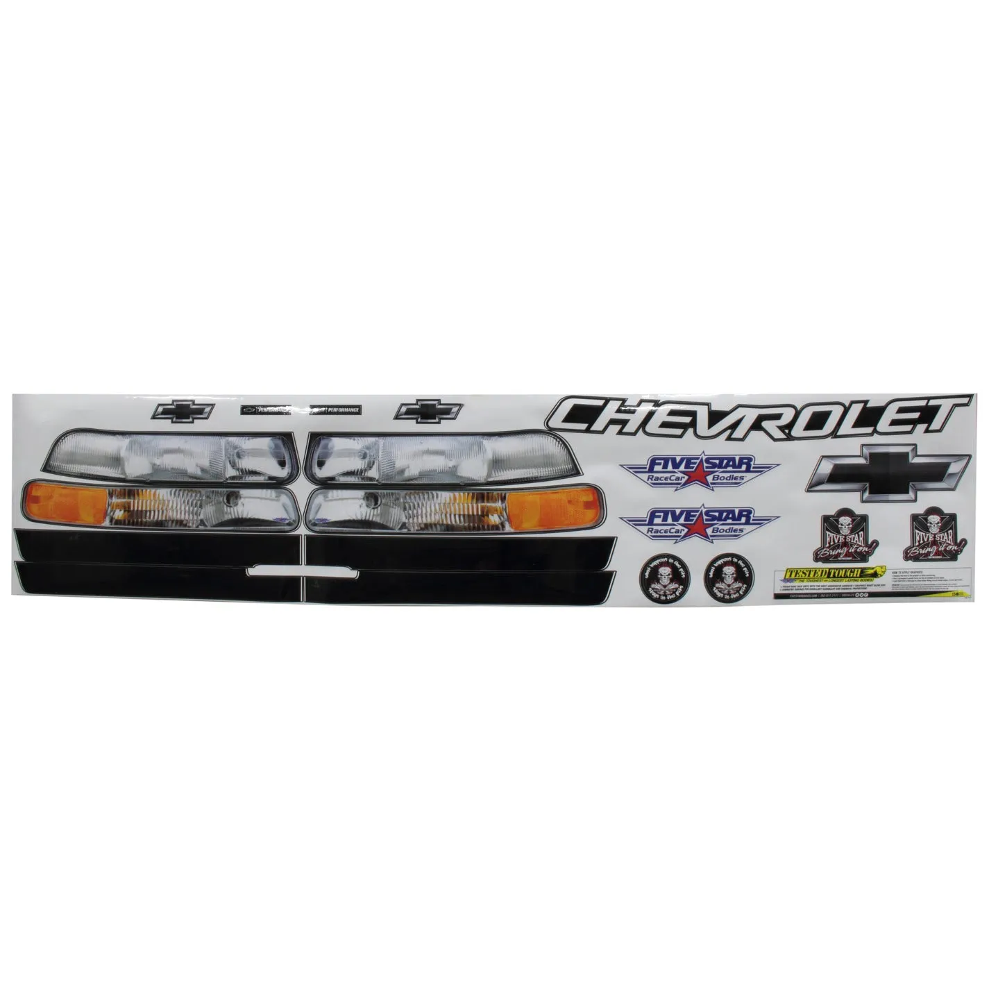 Five Star 2002 Chevy C1500 Nose Only Graphics Kit