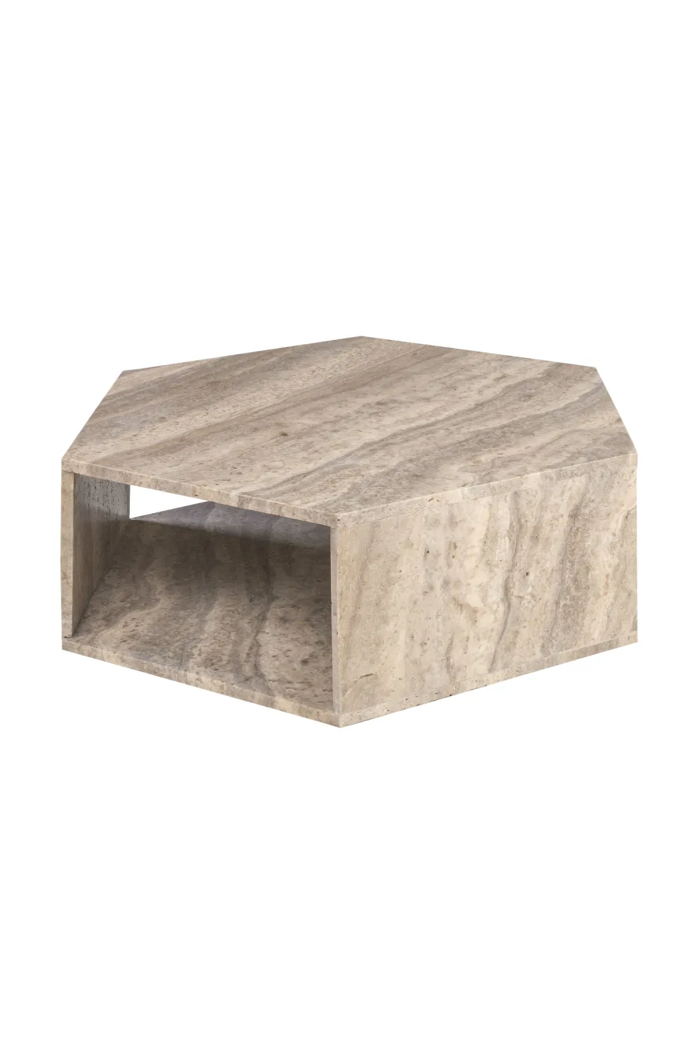 Gray Hexagonal Coffee Table | Versmissen Hexx