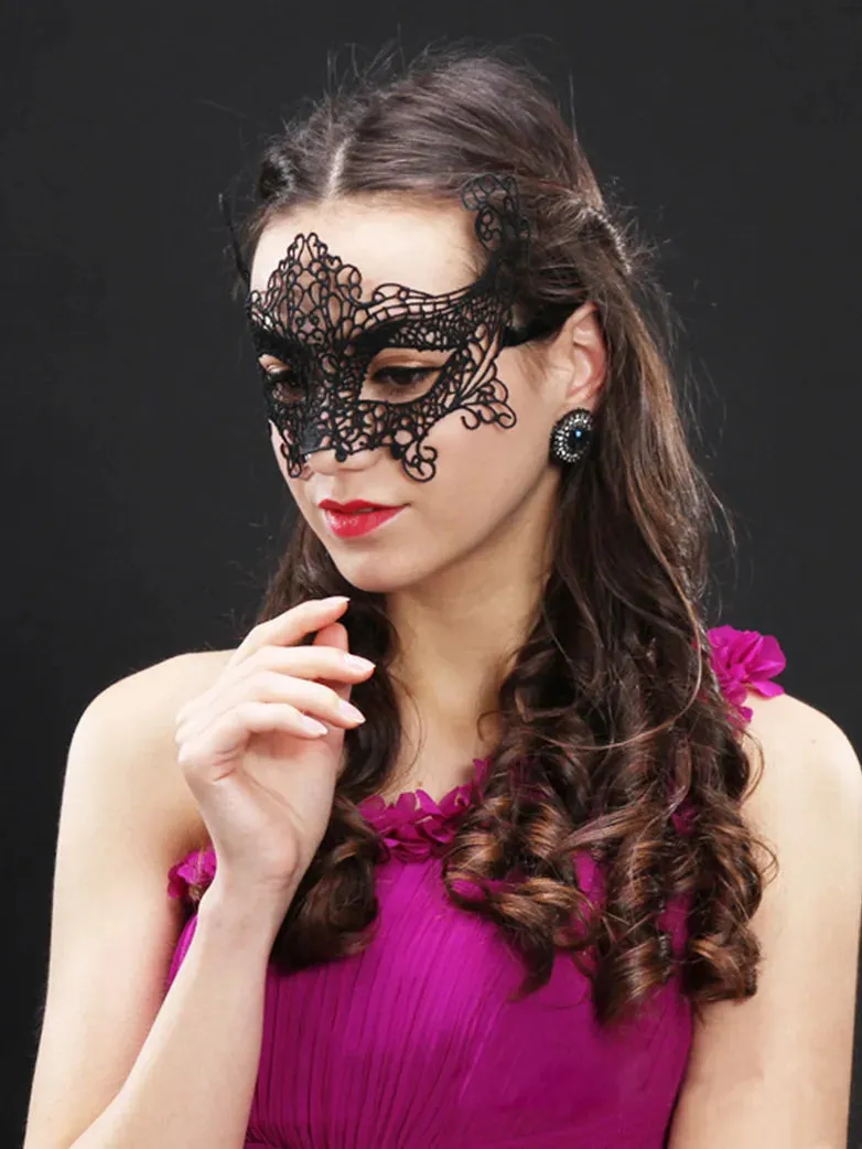 Halloween Cosplay Accs 2024-Vampire Ball Eyepatch