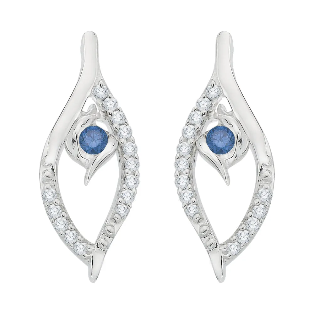 KATARINA Center Diamond Fashion Earrings (1/6 cttw GH, I2/I3)