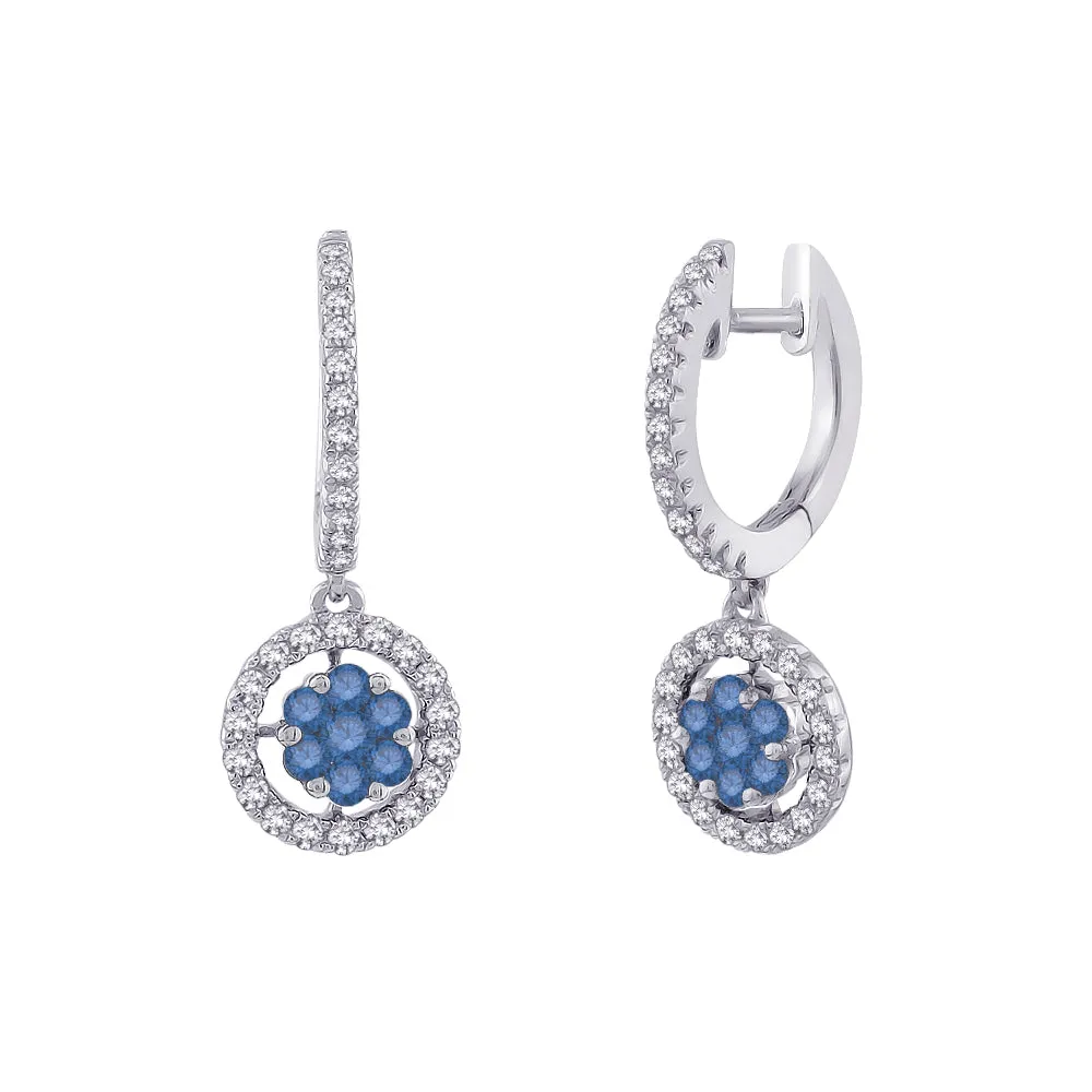 KATARINA Diamond Dangle Earrings (3/4 cttw GH, I2/I3)