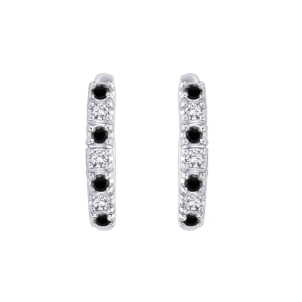 KATARINA Diamond Huggie Earrings (1/4 cttw GH, I2/I3)