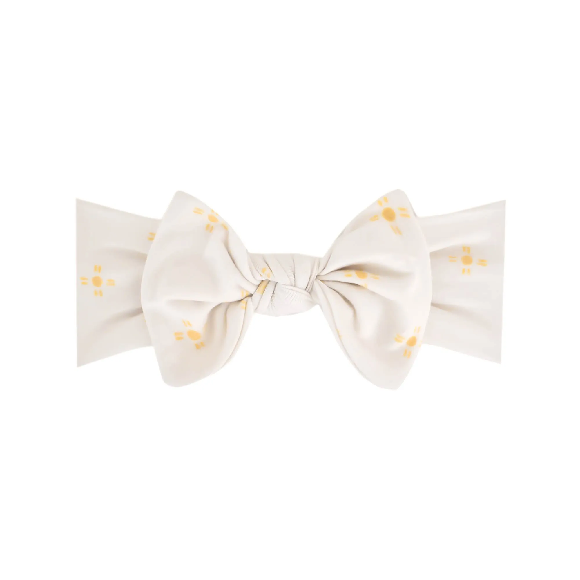 Knit Headband Bow - Santa Fe