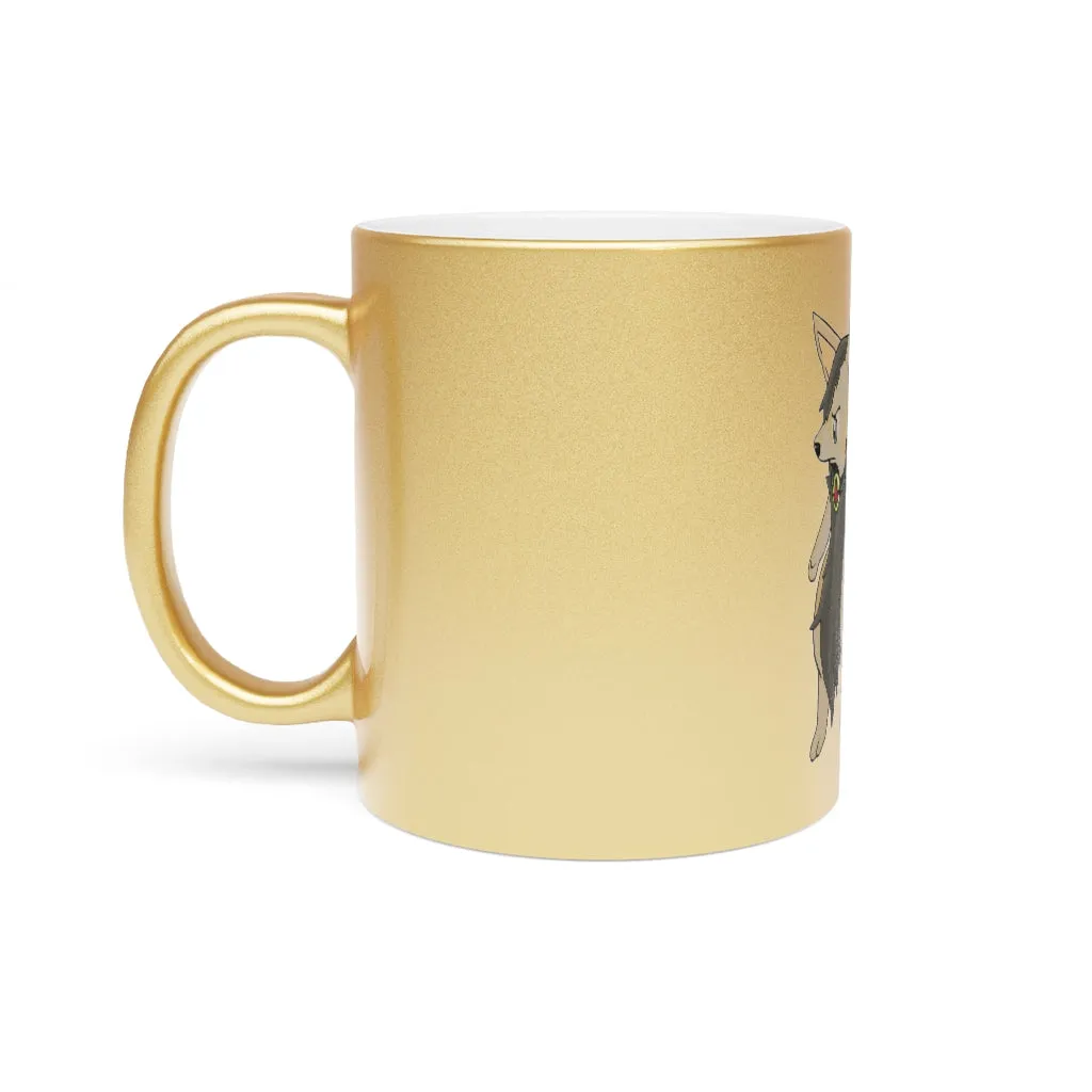 Layboy Metallic Mug (Silver / Gold)