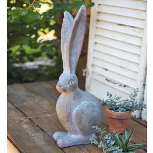 Long Eared Hare Garden Statue