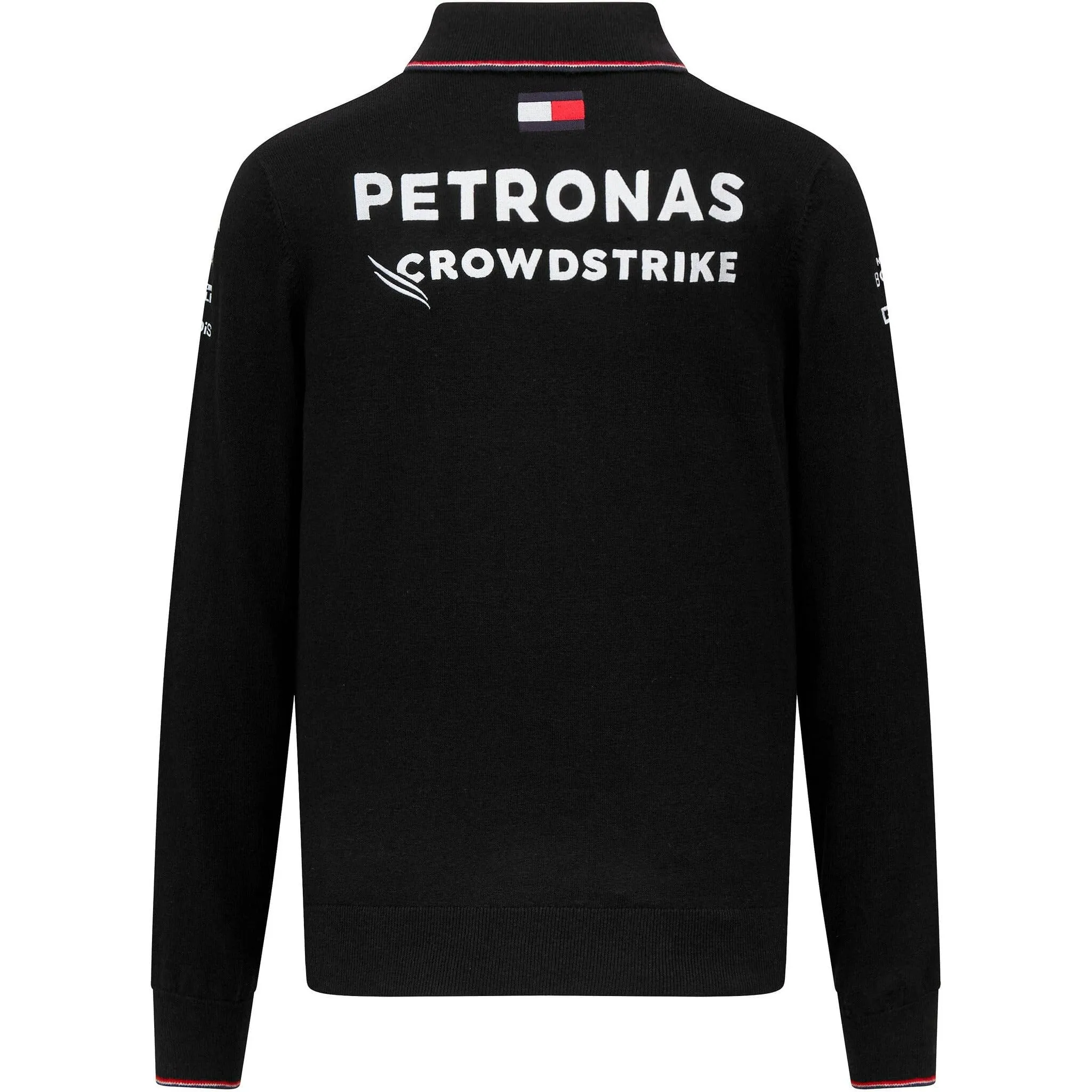 Mercedes AMG Petronas F1 2023 Team Knitted Long Sleeve Polo