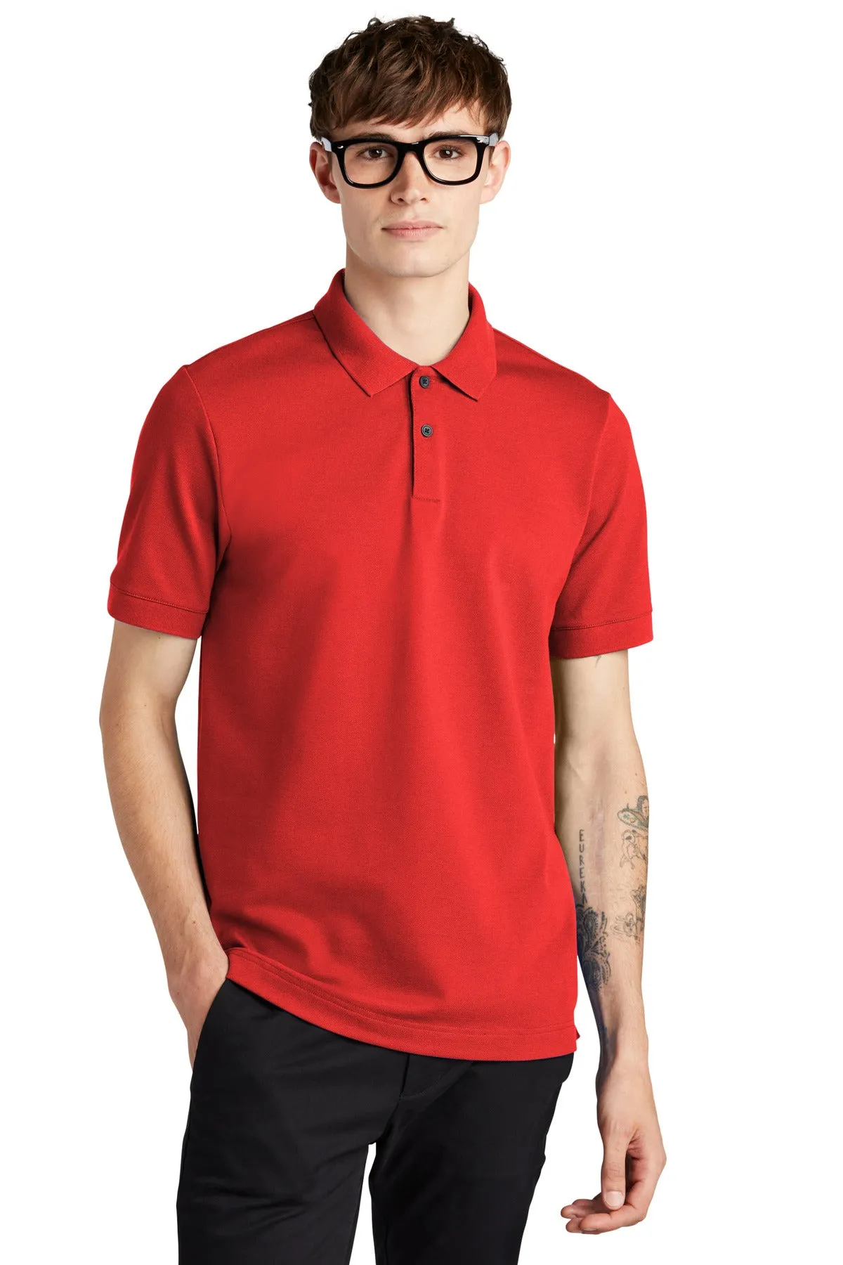 MERCER METTLE™ Stretch Heavyweight Pique Polo MM1000