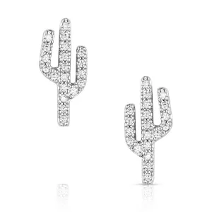 Montana Silversmiths Sparkling Saguaro Earrings