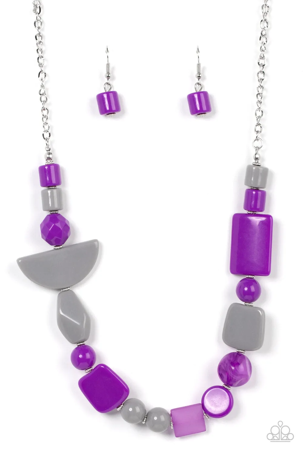 Necklaces Tranquil Trendsetter - Purple N239