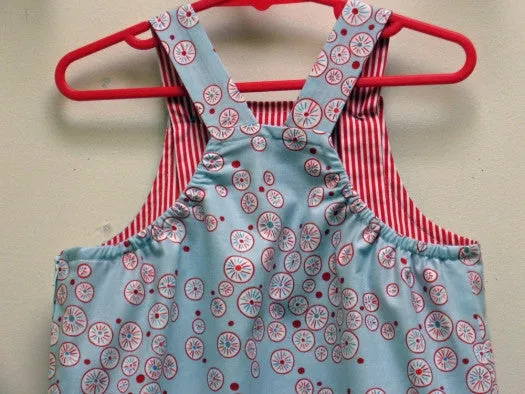 Party frock sewing pattern  LUCY LOU sizes 1 to 10 years 2 versions included. PDF pattern.