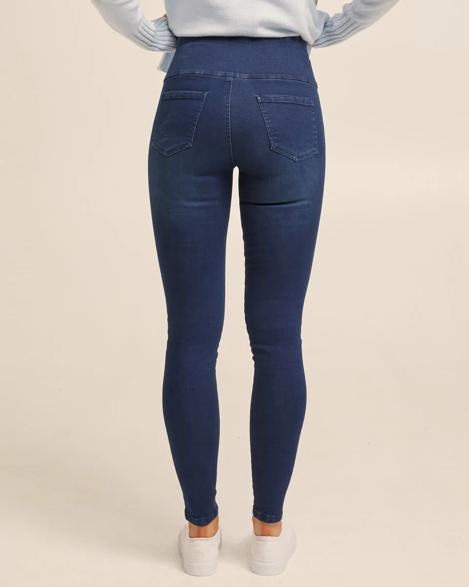 Post Pregnancy Stretch Jeans - Indigo