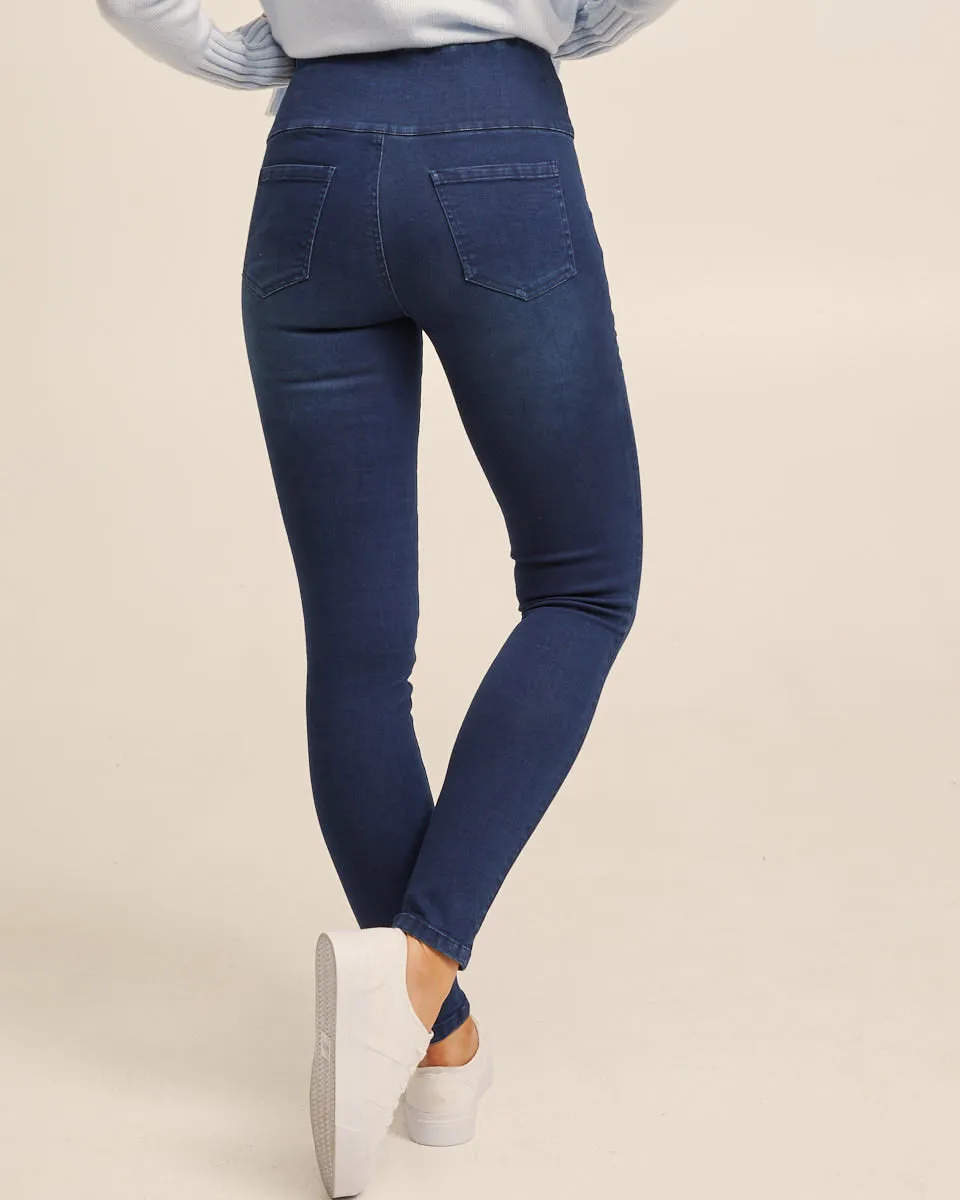 Post Pregnancy Stretch Jeans - Indigo