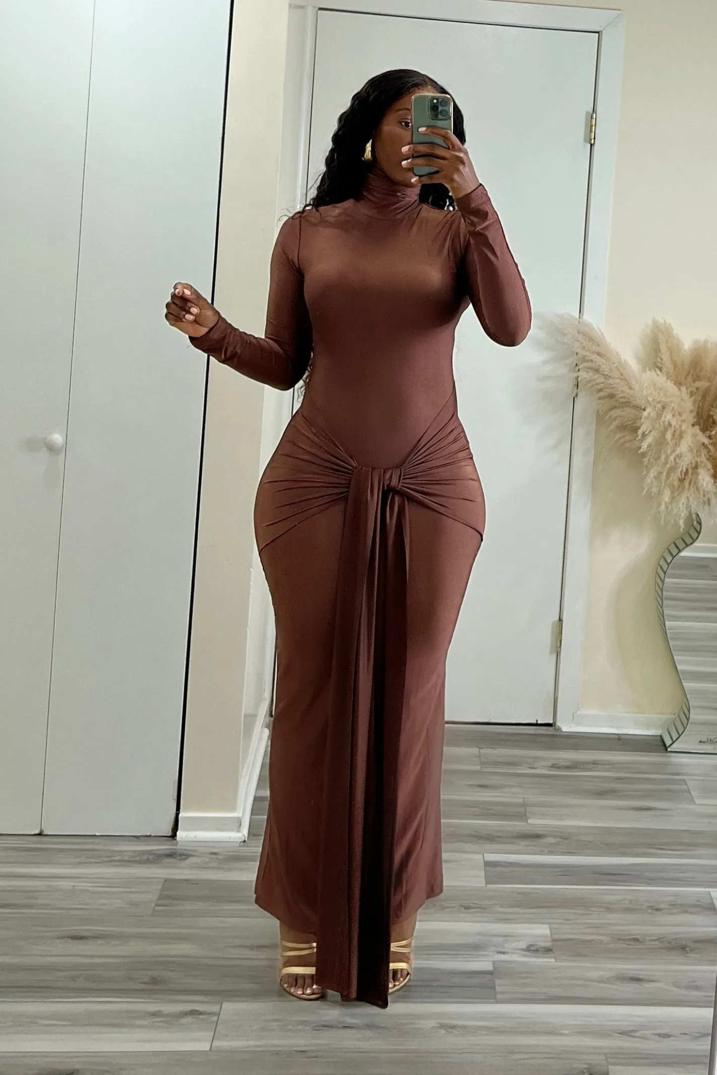 "CHOCOLATE FANTASY" DRESS