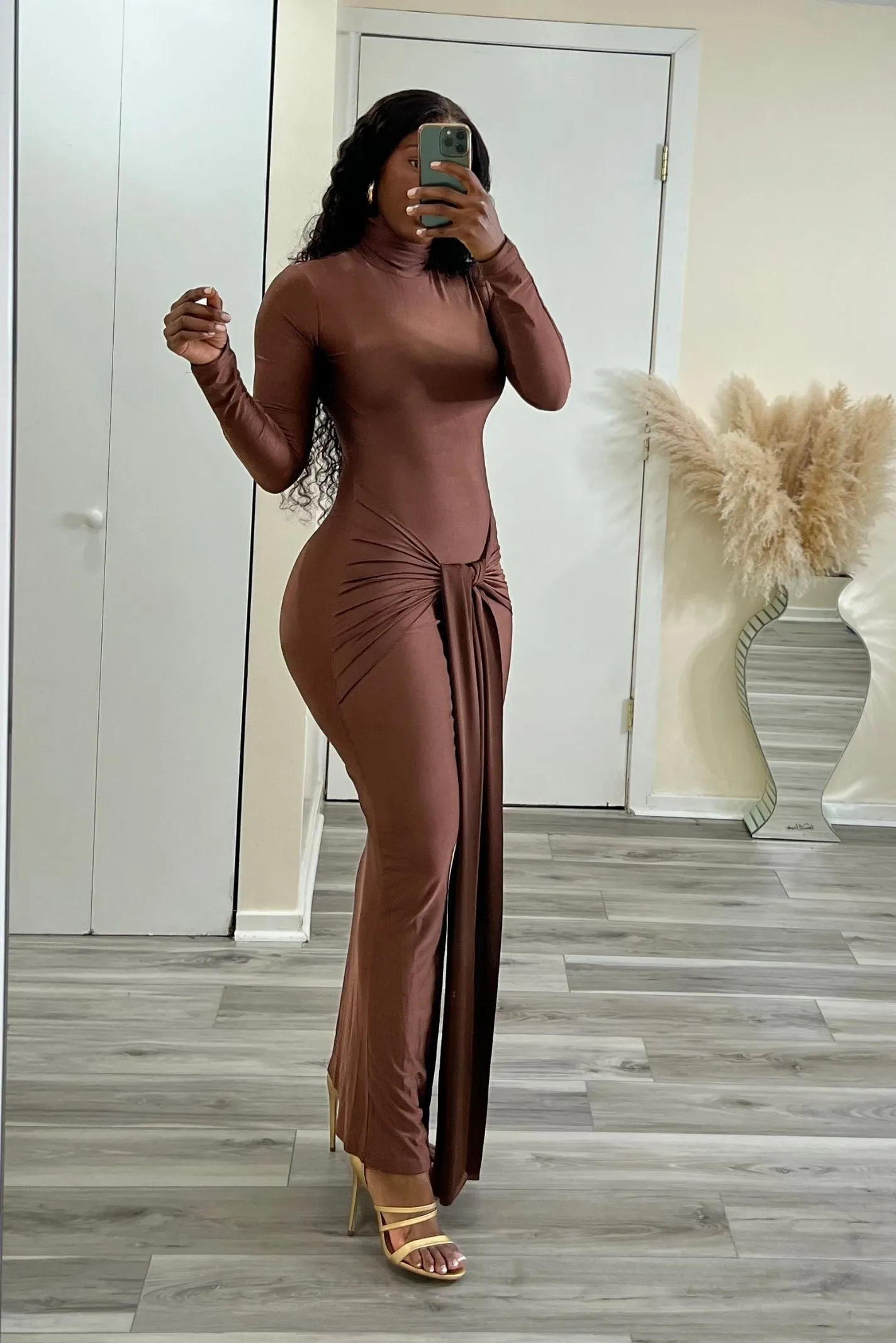 "CHOCOLATE FANTASY" DRESS