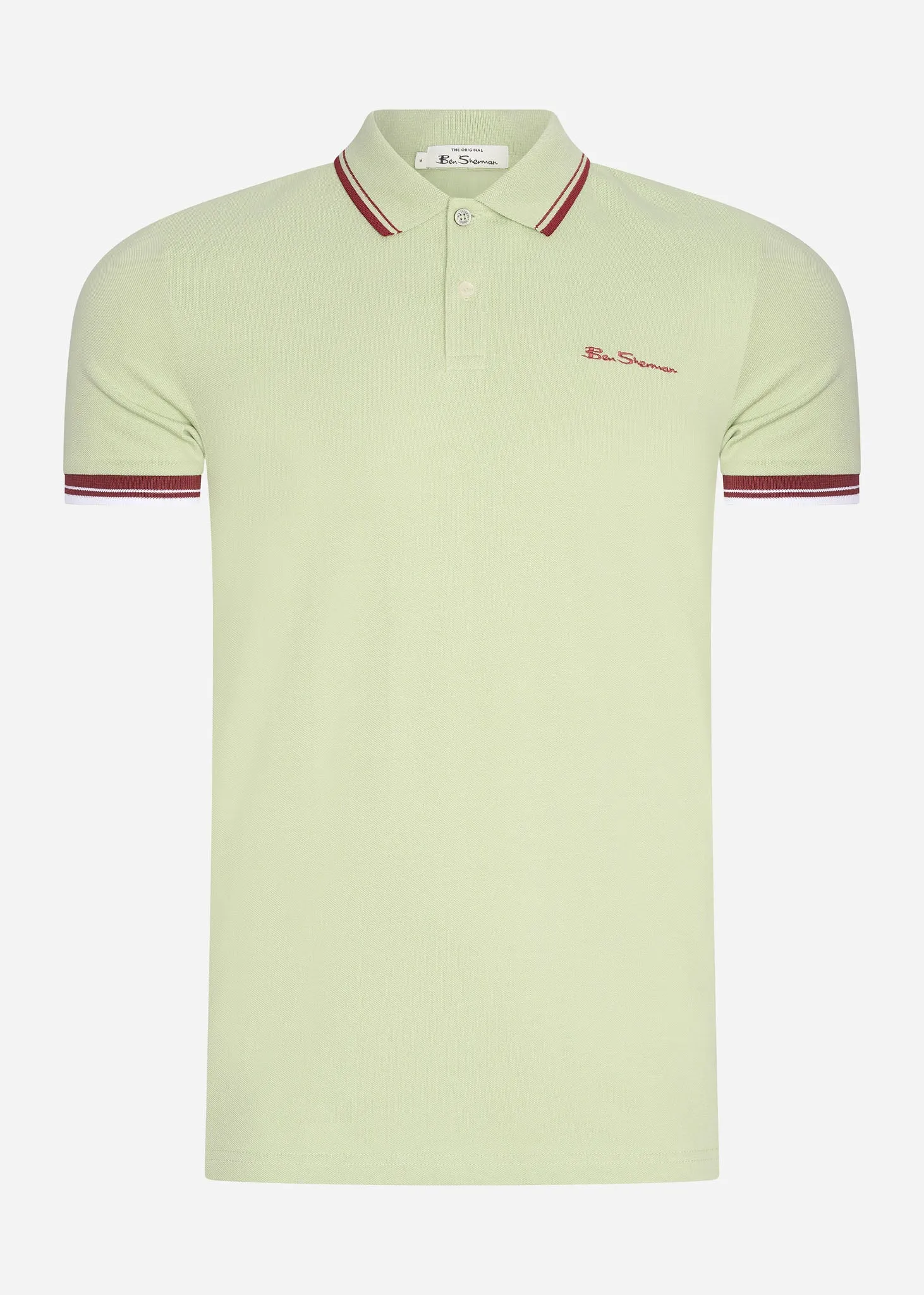 Signature polo - pistachio