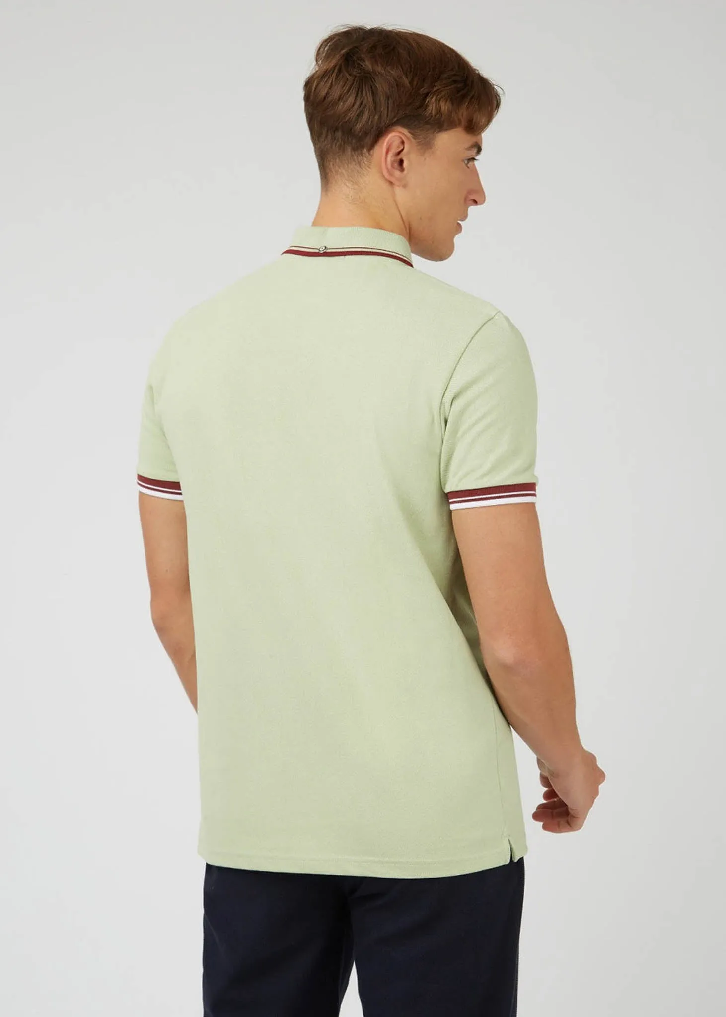 Signature polo - pistachio