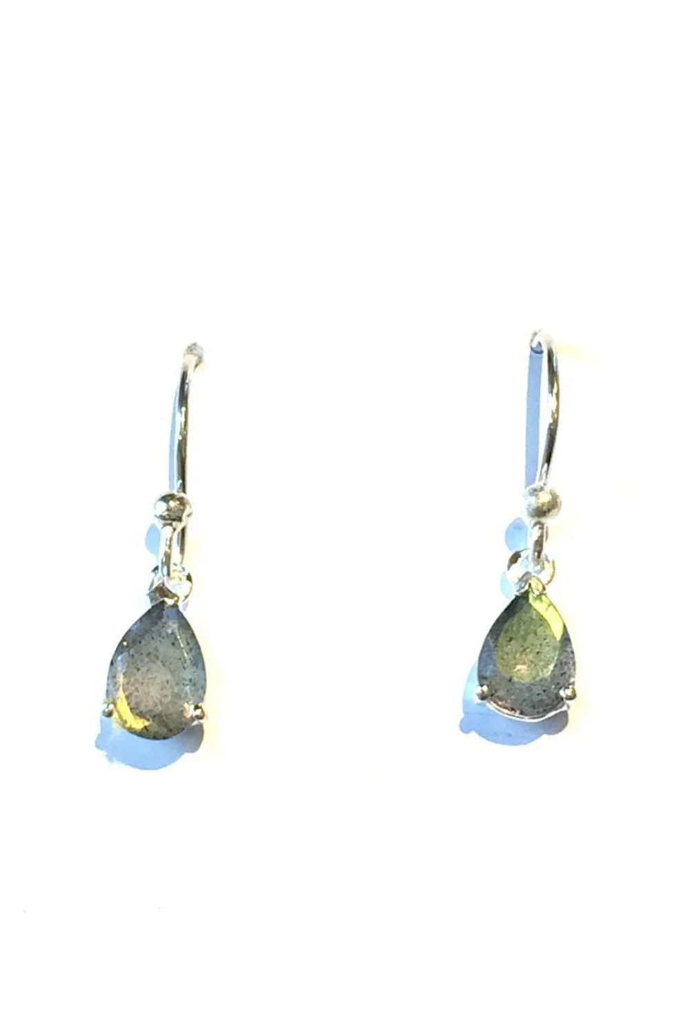 Small Gemstone Teardrop Dangles