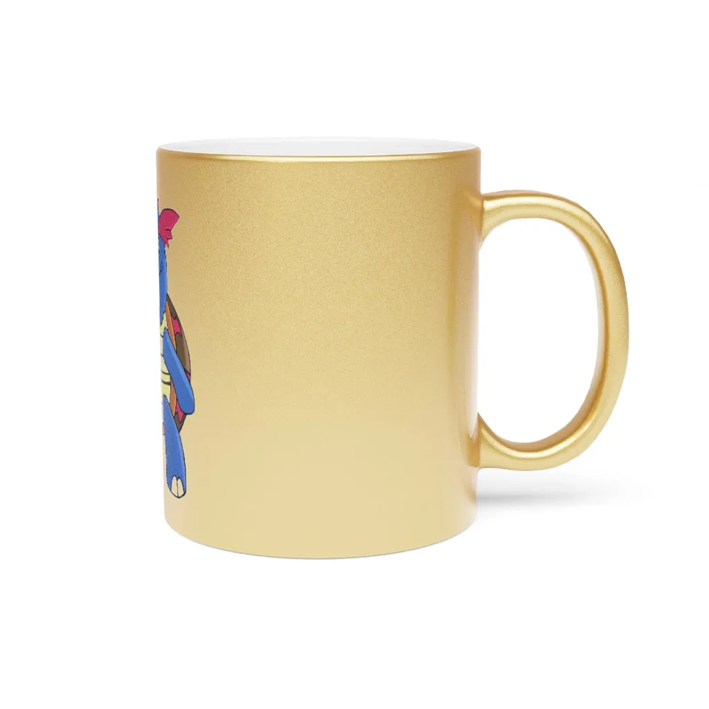 Squirtila Metallic Mug (Silver / Gold)