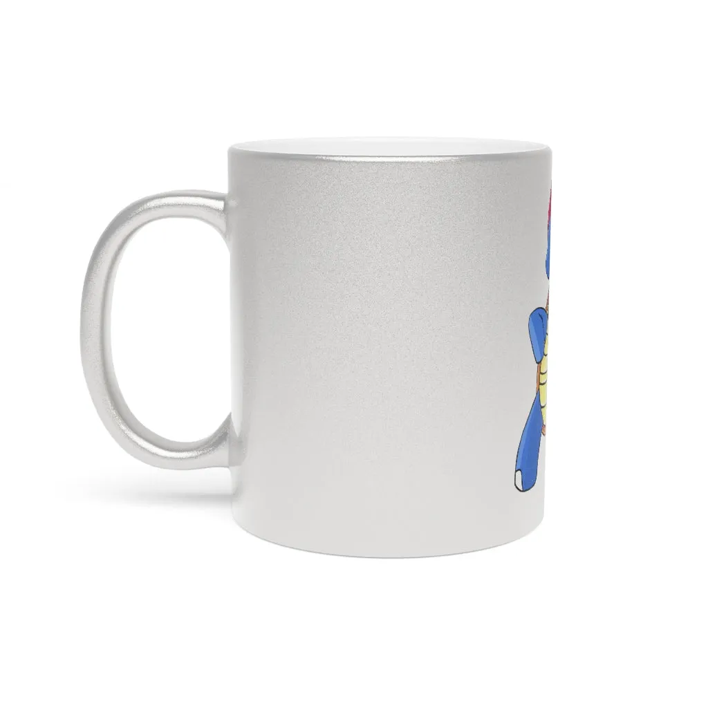 Squirtila Metallic Mug (Silver / Gold)