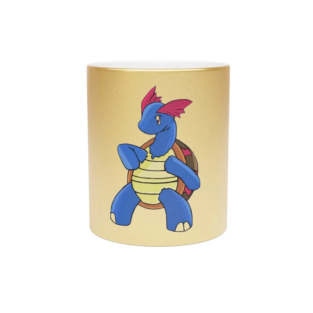 Squirtila Metallic Mug (Silver / Gold)