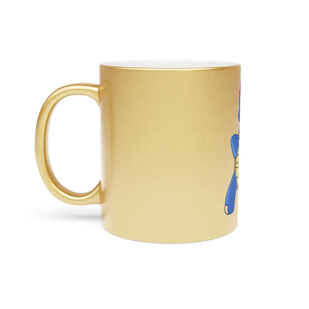 Squirtila Metallic Mug (Silver / Gold)