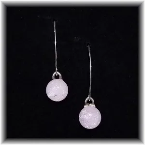 Sterling Dangles - Light Pink